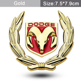 Dodge Metal Car Rear Sticker Auto Window Emblem Badge Decal