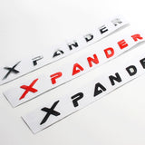 Mitsubishi Xpander ABS Car Rear Sticker Decal Emblem Badge
