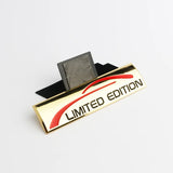 For Accord Pilot Civic Odyssey CRV HRV Jazz City Crosstour Car Sticker Chrome Limited Edition Emblem Decals Accessories