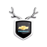 Chevrolet ABS Deer Car Rear Sticker Shield Trunk Emblem Badge Decal
