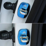 4pcs/set Citroen Stainless Steel Car Door Lock Cover Protection