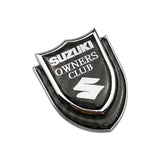 Suzuki Shield Carbon Fiber Car Rear Sticker Window Emblem Badge Decal