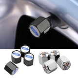 4pcs/set Ford Mustang Wolf Car Air Valve Stem Cap Auto Tyre Valve Covers