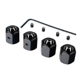 4pcs/set Honda Mugen Typer Anti-Theft Car Air Valve Stem Cap Auto Tyre Valve Covers