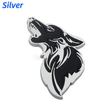 Ford Wolf Metal Car Rear Sticker Auto Body Side Fender Emblem Badge Decal