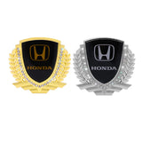 Honda Metal Diamond Car Rear Sticker Auto Window Emblem Badge Decal