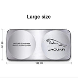 Jaguar Car Front Window Windshield Sunshade Protector Cover