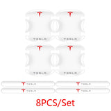 Tesla Car Door Bowl Handle Anti-collision Protective Stickers Scratches Film
