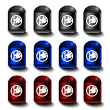 4pcs/set Skoda Car Air Valve Stem Cap Anti Dirty Tyre Valve Covers