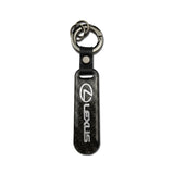 Lexus Carbon Fiber Car Logo Keychain Keyring