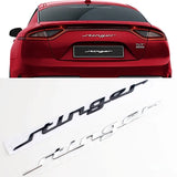 35.5cm KIA Stinger GT 2018 2.0T 86311-J5100 / 86311J5100 ABS Car Rear Sticker Letter Trunk Emblem Badge