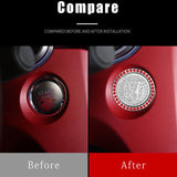 Honda Diamond Car Engine One-click Start Stop Button Cover Sticker