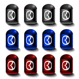 4pcs/set Mazda Car Air Valve Stem Cap Anti Dirty Tyre Valve Covers