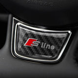 Audi Sline Car Steering Wheel Sticker Emblem Bagde