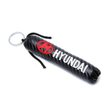 Hyundai Carbon Fiber Car Keyring Keychain