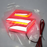 8.05x7.98cm Suzuki Car LED Light Front Rear Emblem Badge