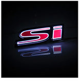 Honda SI Logo Car Front Hood Grille LED Light