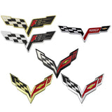 Chevrolet Corvette 60 Years Metal Car Rear Sticker Decal Trunk Emblem Badge