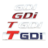 Hyundai GDi TGDi Metal Car Rear Sticker Auto Trunk Emblem Badge Decal