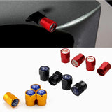 4pcs/set Subaru Car Air Valve Stem Cap Auto Tyre Valve Covers