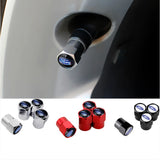 4pcs/set Ford Mustang Car Air Valve Stem Cap Auto Tyre Valve Covers