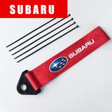 Subaru Nylon Car Front Bumper Trailer Belt Towing Rope