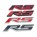Chevrolet RS Logo Metal Car Rear Sticker Decal Trunk Emblem Badge