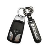 Renault Carbon Fiber Car Logo Keychain Keyring