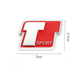 Car Sticker T Sport Stickers Emblem Badge Rear Trunk Decals for RAV4 Corolla Prado Tundra Highlander Hiace Venza Camry