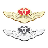 Toyota Metal Wings Car Rear Sticker Auto Window Emblem Badge Decal