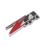 Chevrolet Z71 4X4 Logo Metal Car Rear Sticker Decal Trunk Emblem Badge