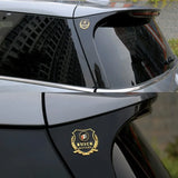 2PCS Buick Metal Car Rear Sticker Shield Trunk Emblem Badge Decal