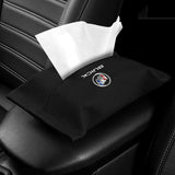 Buick Suede Car Tissue Box Holder Seat Back Hanging Napkin Storage Bag