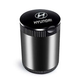 Hyundai Metal Car Ash Tray Auto Ashtray Cigarette Holder Box with LED Light