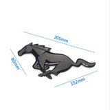 20.5x8cm Ford Mustang Logo Metal Car Rear Sticker Decal Auto Trunk Emblem Badge