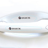 8pcs Buick Car Door Handle Bowl Wrist Transparent Protector Anti-collision Decal