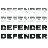 Land Rover Range Rover Defender Letter ABS Car Front Hood Bonnet Cover Emblem Badge Sticker