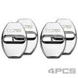 4pcs/set Skoda Stainless Steel Car Door Lock Cover Protection