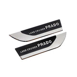 Car Fender Badge Trunk Sticker for Land Cruiser 200 100 70 80 120 150 Prado Rav4 Prius CHR Side Emblem Decal Accessories