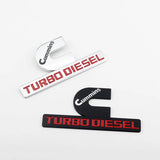Dodge CUMMINS Turbo Metal Car Rear Sticker Emblem Badge