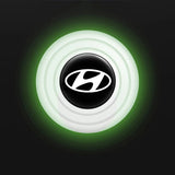 4pcs/set Hyundai Car Door Shock Stickers Luminous Absorber Decal