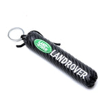 Land Rover Carbon Fiber Car Keyring Keychain
