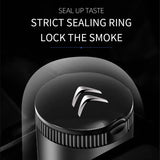 Citroen Metal Car Ash Tray Auto Ashtray Cigarette Holder Box with LED Light