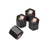 4pcs/set SEAT Car Air Valve Stem Cap Auto Tyre Valve Covers