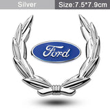 Ford Metal Car Rear Sticker Window Emblem Badge Decal