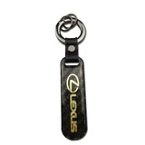 Lexus Carbon Fiber Car Logo Keychain Keyring
