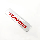 Honda IVTEC Turbo Logo Aluminum Alloy Car Body Sticker Nameplate Rear Emblem Badge Decal