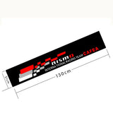 130*21cm Nissan Nismo Car Front Trunk Window Windshield Sunshade Sticker Decal
