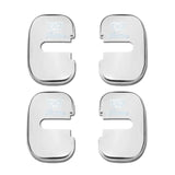 4pcs/set Cadillac Stainless Steel Car Door Lock Cover Protection