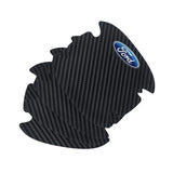 Ford Carbon Fiber Car Door Bowl Handle Anti-collision Protective Stickers Scratches Film